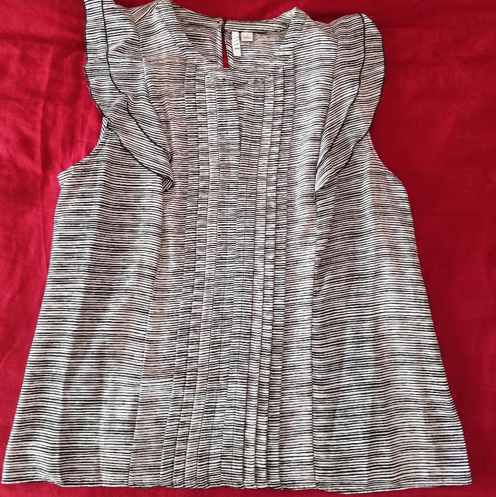 Elle tank blouse